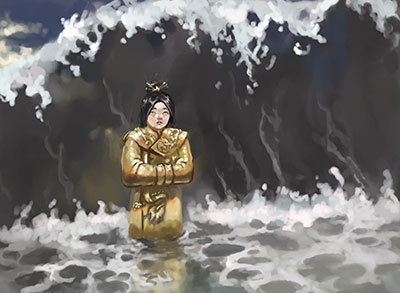 Golden Chinese Boy, designed for UnityFive's personal project
